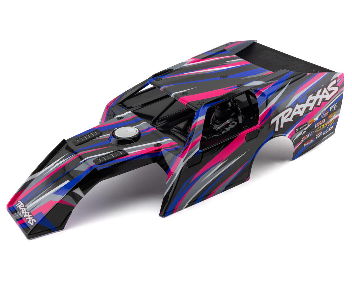 Traxxas Slash® Modified 1/10 Dirt Oval Racer Pre-Painted Body (Pink)