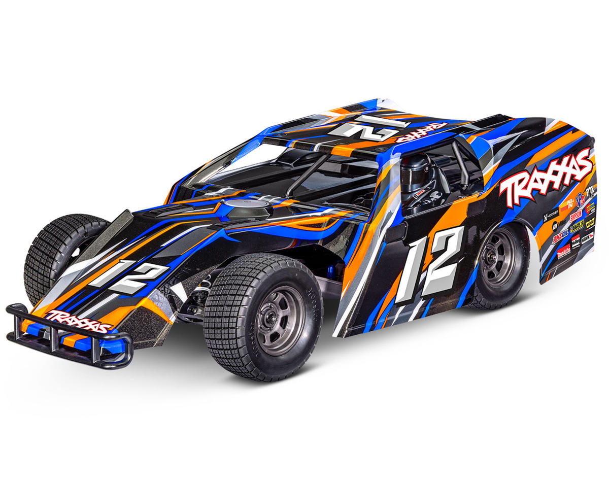Traxxas Slash® Modified 1/10 RTR 2WD Dirt Oval Racer (Blue) w/TQ 2.4Ghz Radio