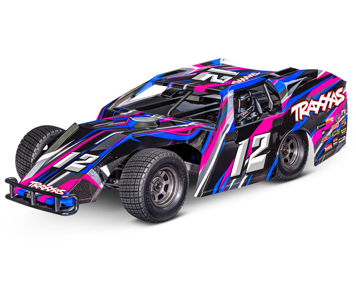 Traxxas Slash® Modified 1/10 RTR 2WD Dirt Oval Racer (Pink) w/TQ 2.4Ghz Radio