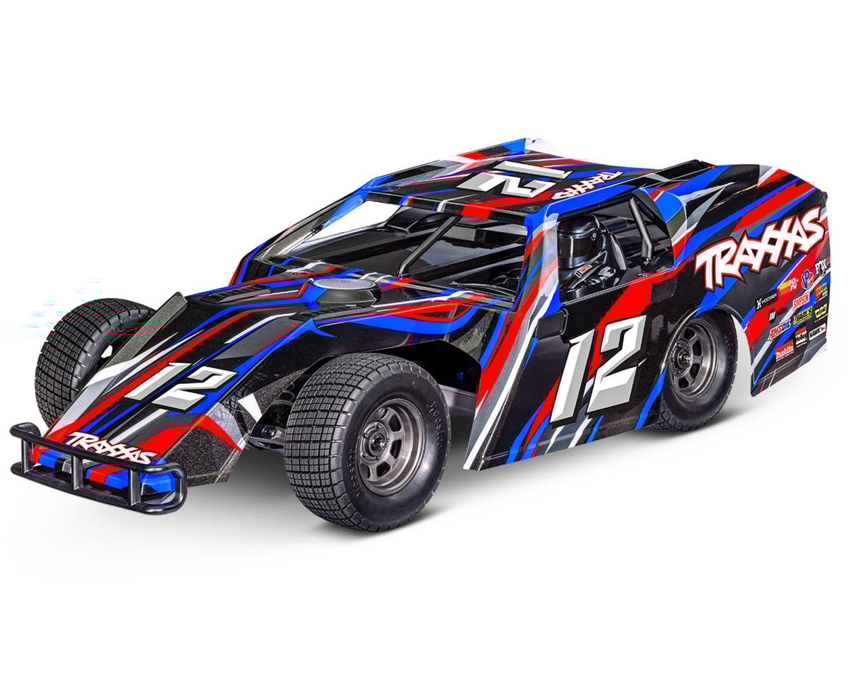 Traxxas Slash® Modified 1/10 RTR 2WD Dirt Oval Racer (Red) w/TQ 2.4Ghz Radio