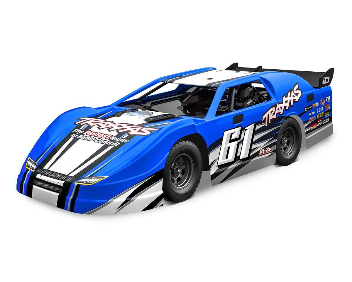 Traxxas Slash® Late Model 1/10 RTR 2WD Dirt Oval Racer (Blue) w/TQ 2.4Ghz Radio