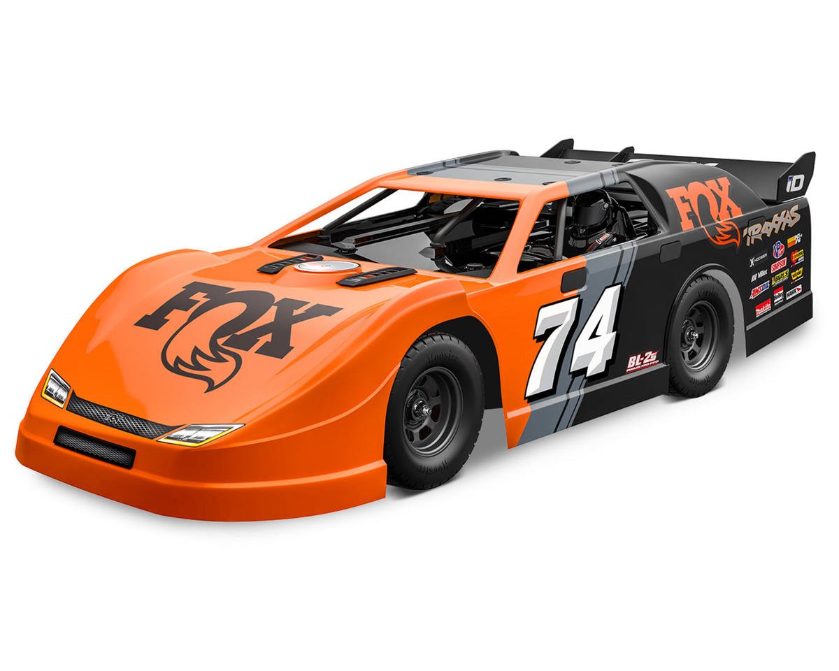 Traxxas Slash® Late Model 1/10 RTR 2WD Dirt Oval Racer (Fox) w/TQ 2.4Ghz Radio