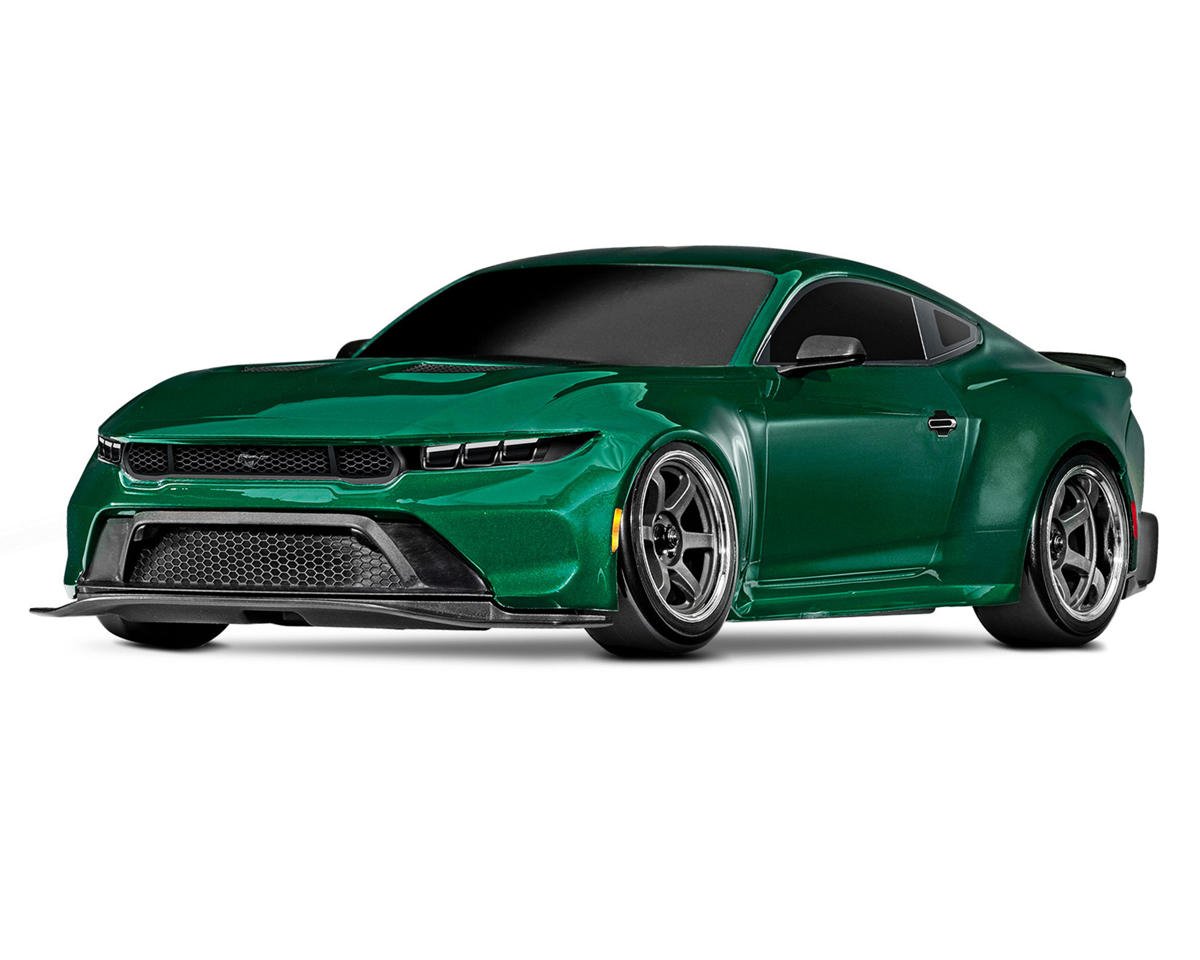 Traxxas 4-Tec® Ford® Mustang 1/10 RTR Electric RWD Drift Car (Green) w/XL-5™ ESC, TQi™ 2.4GHz Radio & TSM®