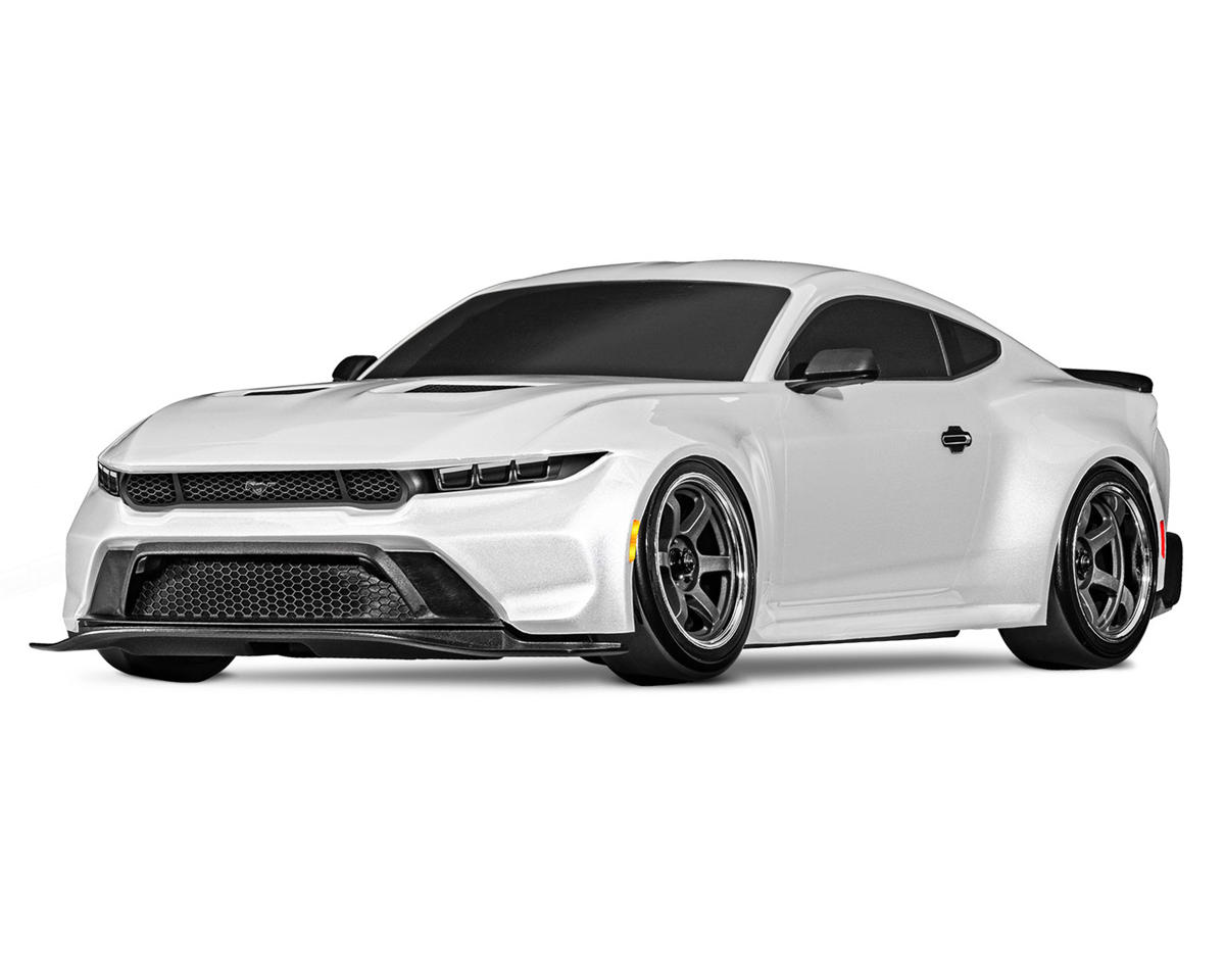 Traxxas 4-Tec® Ford® Mustang 1/10 RTR Electric RWD Drift Car (White) w/XL-5™ ESC, TQi™ 2.4GHz Radio & TSM®