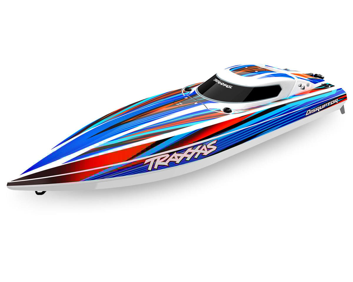 Traxxas Disruptor® VXL 4S High-Performance Electric Brushless RTR Race Boat (Blue) w/TQ 2.4Ghz Radio