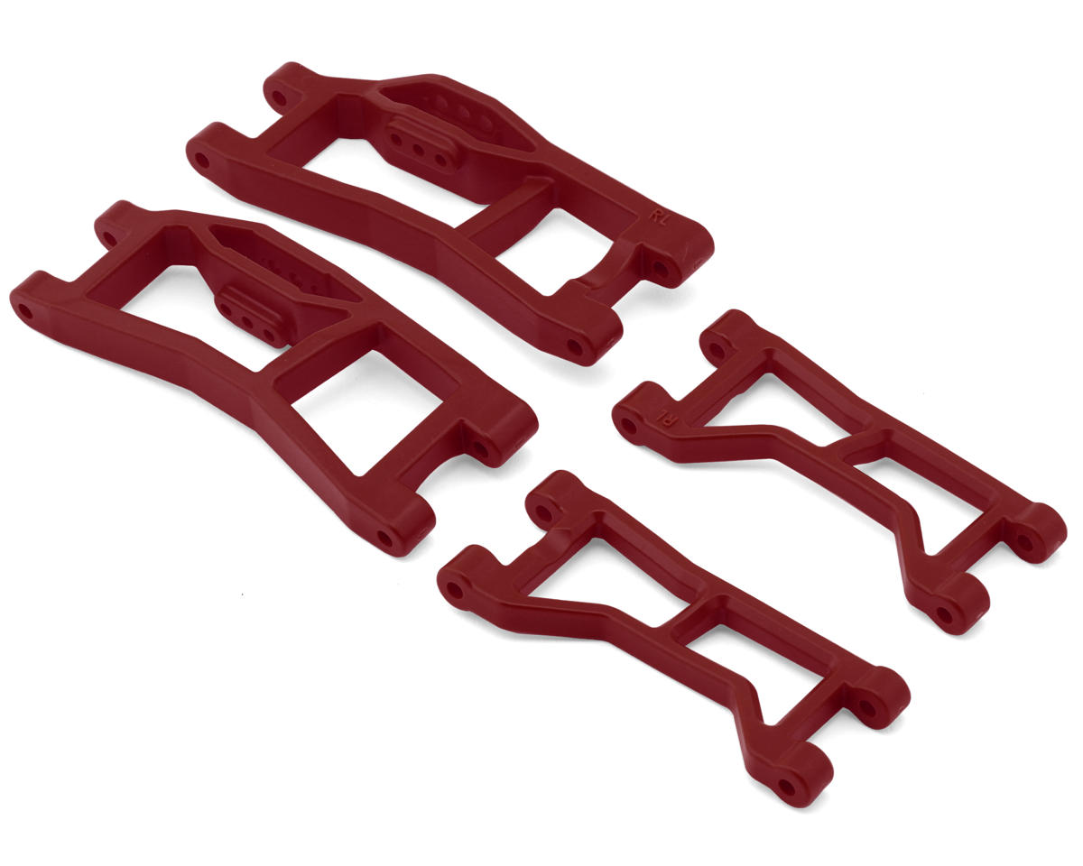Traxxas Mini Maxx® WideMaxx Rear Upper & Lower Suspension Arms Set (Red)
