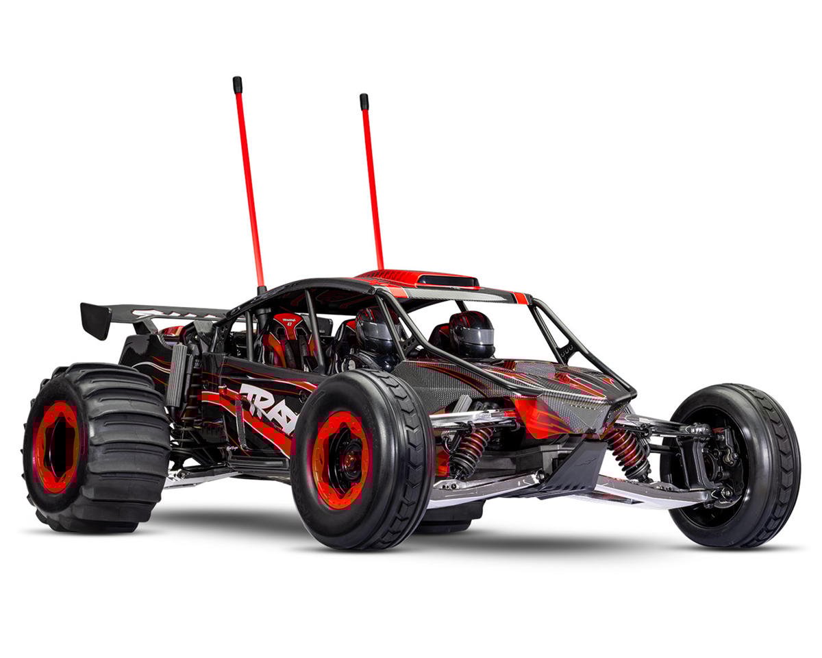 Traxxas Funco® Pro Scale® 2WD Brushless RTR Sand Car (Red) w/TQi 2.4GHz Radio, Link Module & TSM