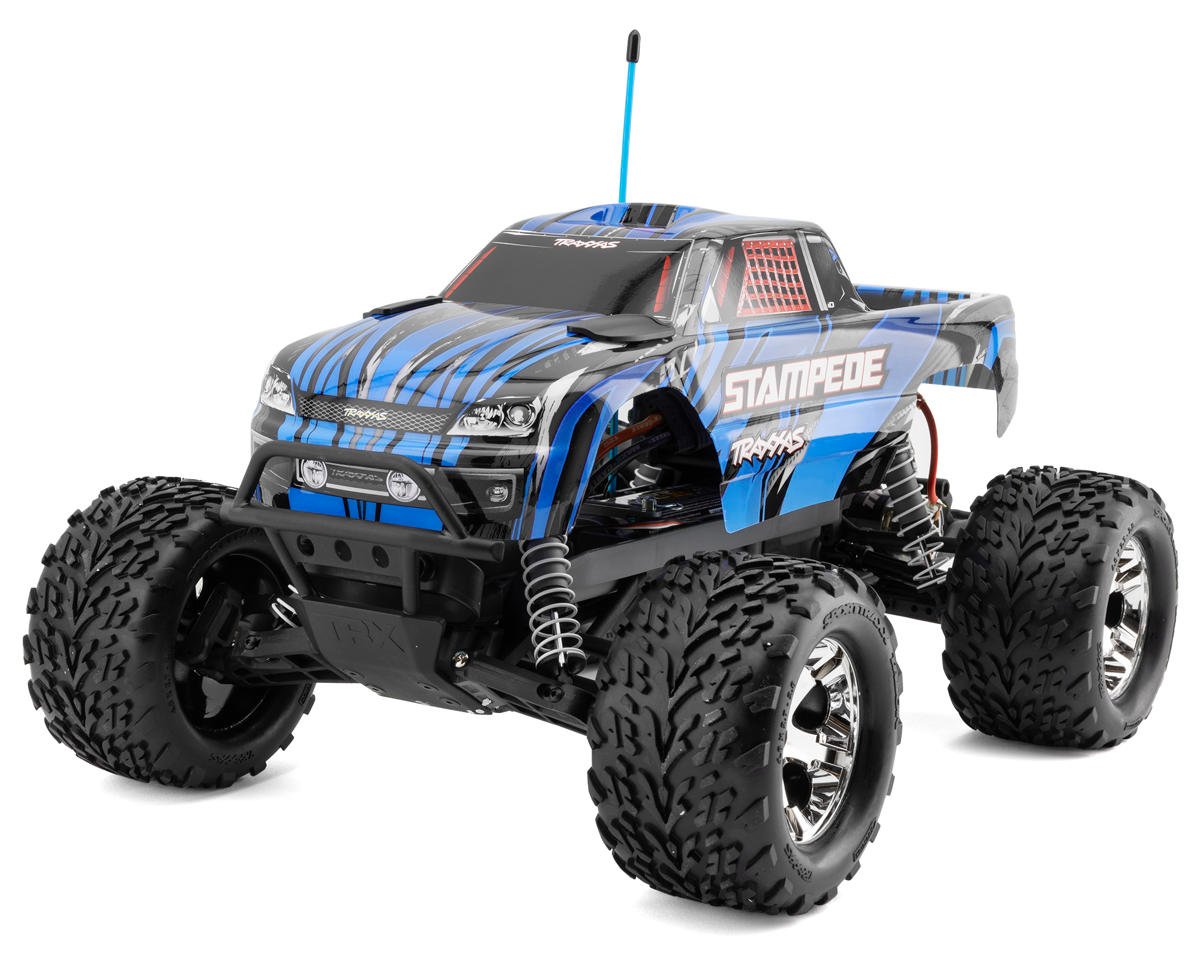 Traxxas Stampede HD 1/10 RTR 2WD Electric Monster Truck (Blue) w/XL-5 ESC, TQ 2.4GHz Radio, Battery & USB-C Charger