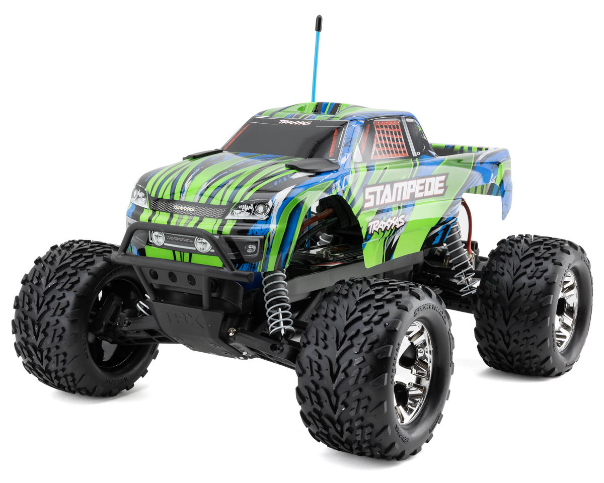 Traxxas Stampede HD 1/10 RTR 2WD Electric Monster Truck (Green) w/XL-5 ESC, TQ 2.4GHz Radio, Battery & USB-C Charger