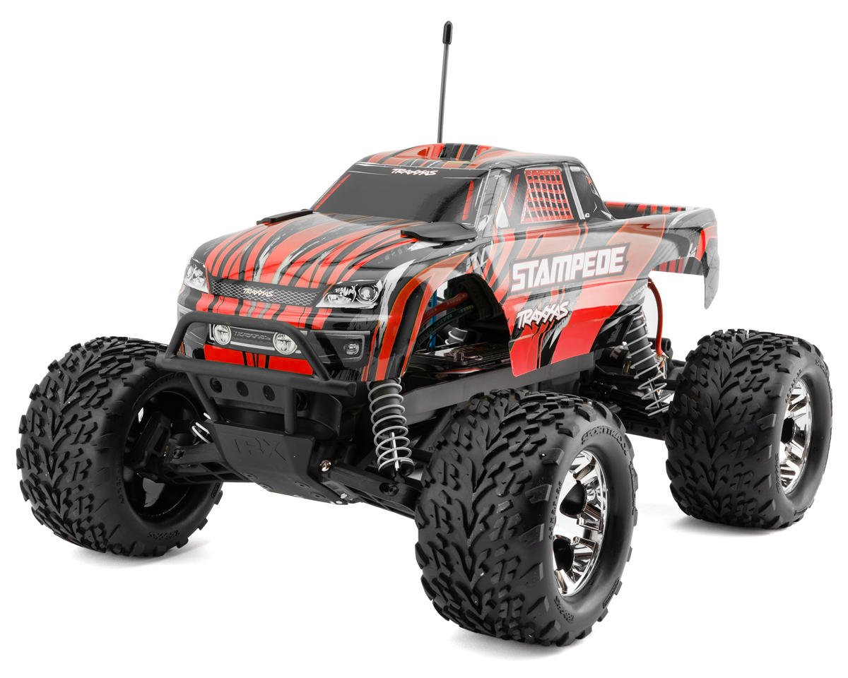 Traxxas Stampede HD 1/10 RTR 2WD Electric Monster Truck (Red) w/XL-5 ESC, TQ 2.4GHz Radio, Battery & USB-C Charger