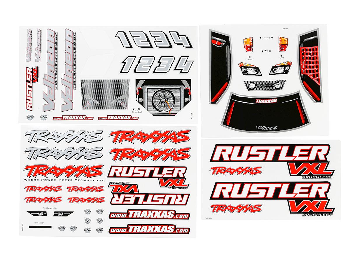 Traxxas Rustler VXL Decal Sheet (2)