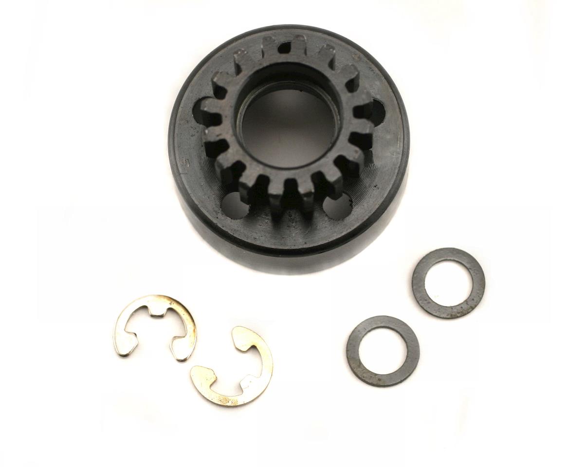 Traxxas Clutch bell (16T) 5x8x0.5mm fiber washer, 5mm e-clip (use 5x11x4mm bearin