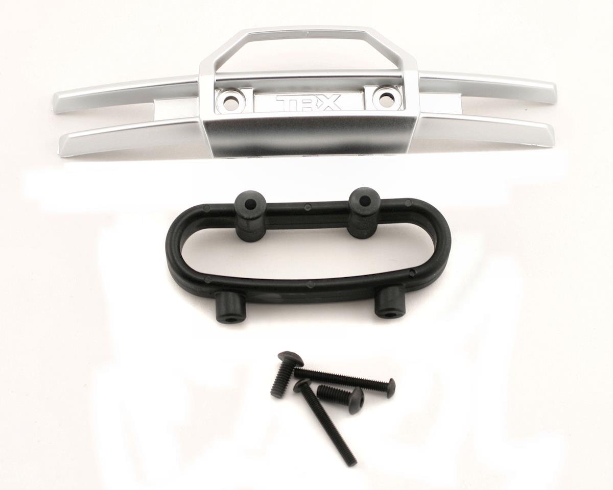 Traxxas Revo Front Bumper w/Mount (Satin Chrome)