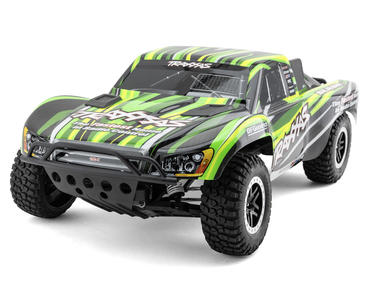 Traxxas Slash 1/10 RTR 2WD Short Course Truck (Green) w/XL-5 ESC, TQ 2.4GHz Radio, Battery & USB-C Charger