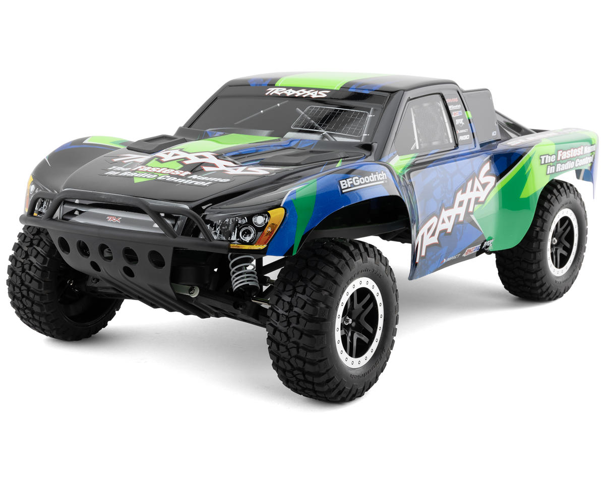 Traxxas Slash VXL Brushless 1/10 RTR 2WD Short Course Truck (Green) w/Magnum 272R, TQi 2.4GHz Radio & TSM
