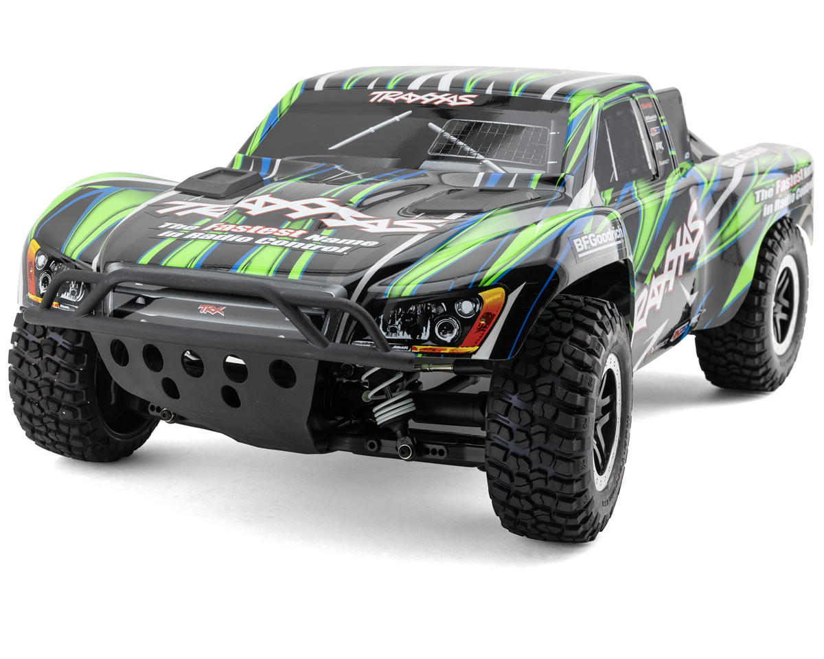 Traxxas Slash VXL 1/10 RTR 4X4 Brushless Short Course Truck (Green) w/TQi™ 2.4GHz Radio & TSM®