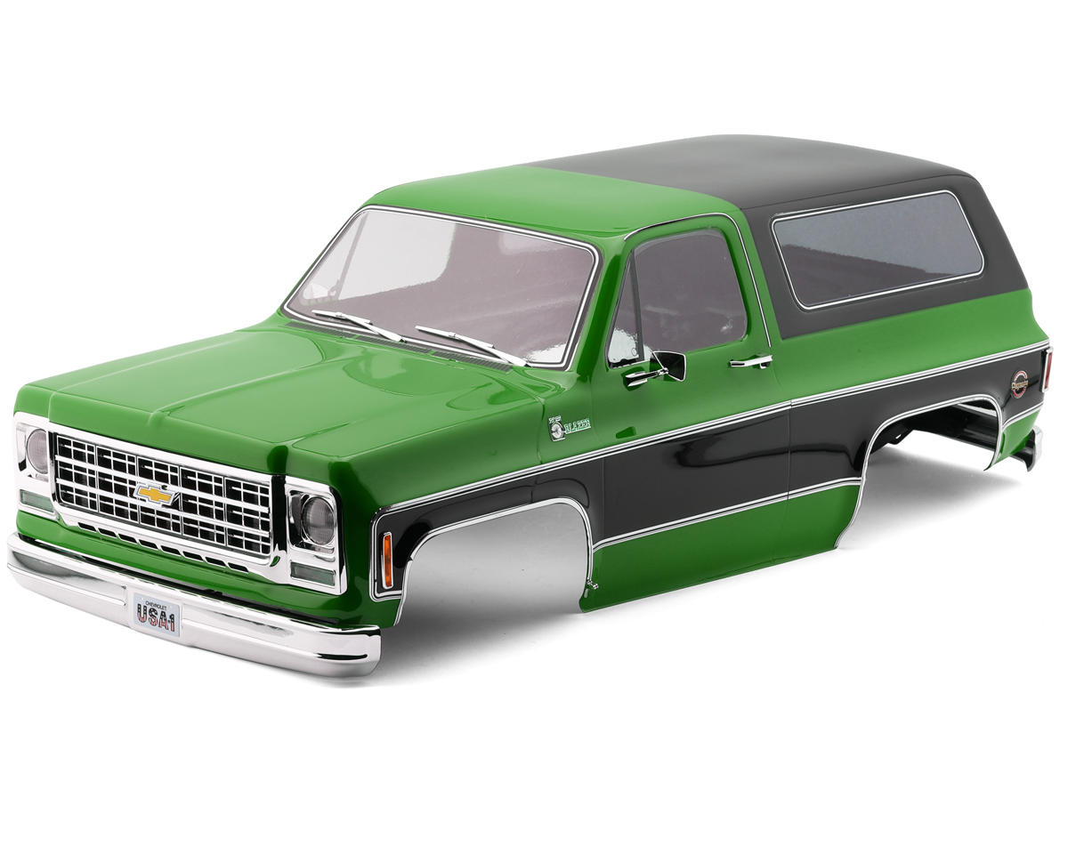 Traxxas TRX-4 1979 Chevrolet Blazer Complete Clipless Body (Clear) (312mm) w/Grille, Bumpers & Accessories