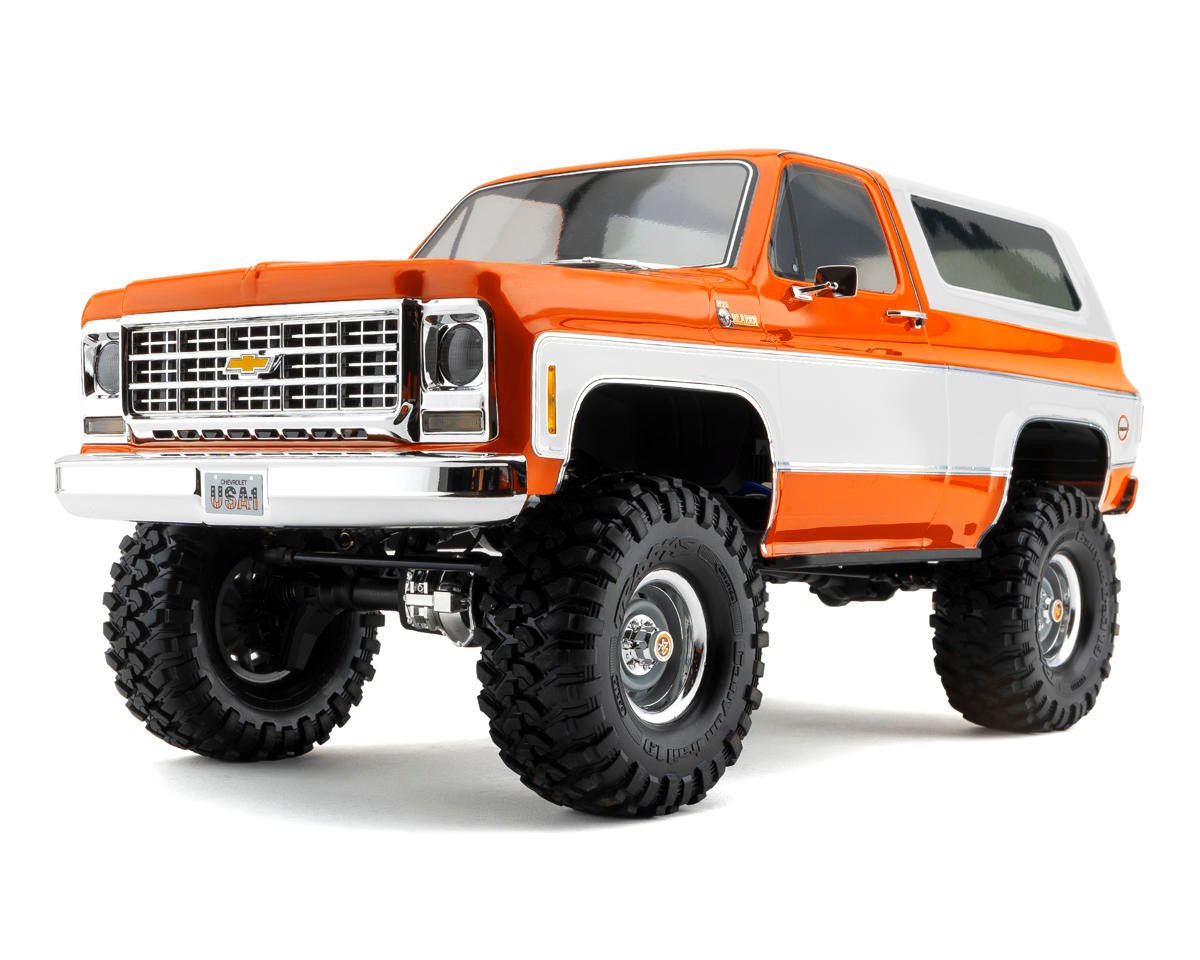 Traxxas TRX-4® 1/10 Trail Crawler Truck w/1979 Chevy Blazer Clipless Body (Orange) w/TQi 2.4GHz Radio