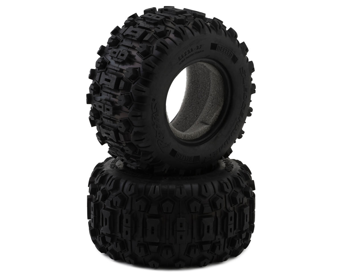 Traxxas Maxx Belted Sledgehammer 2.8" All-Terrain Tires (2) w/Foam Inserts