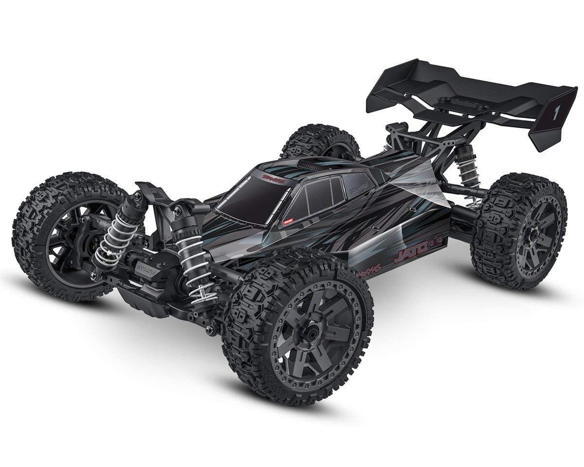 Traxxas Jato® 4X4 1/8 Brushless 4WD Electric Racing Buggy (Black) w/TQ 2.4Ghz Radio
