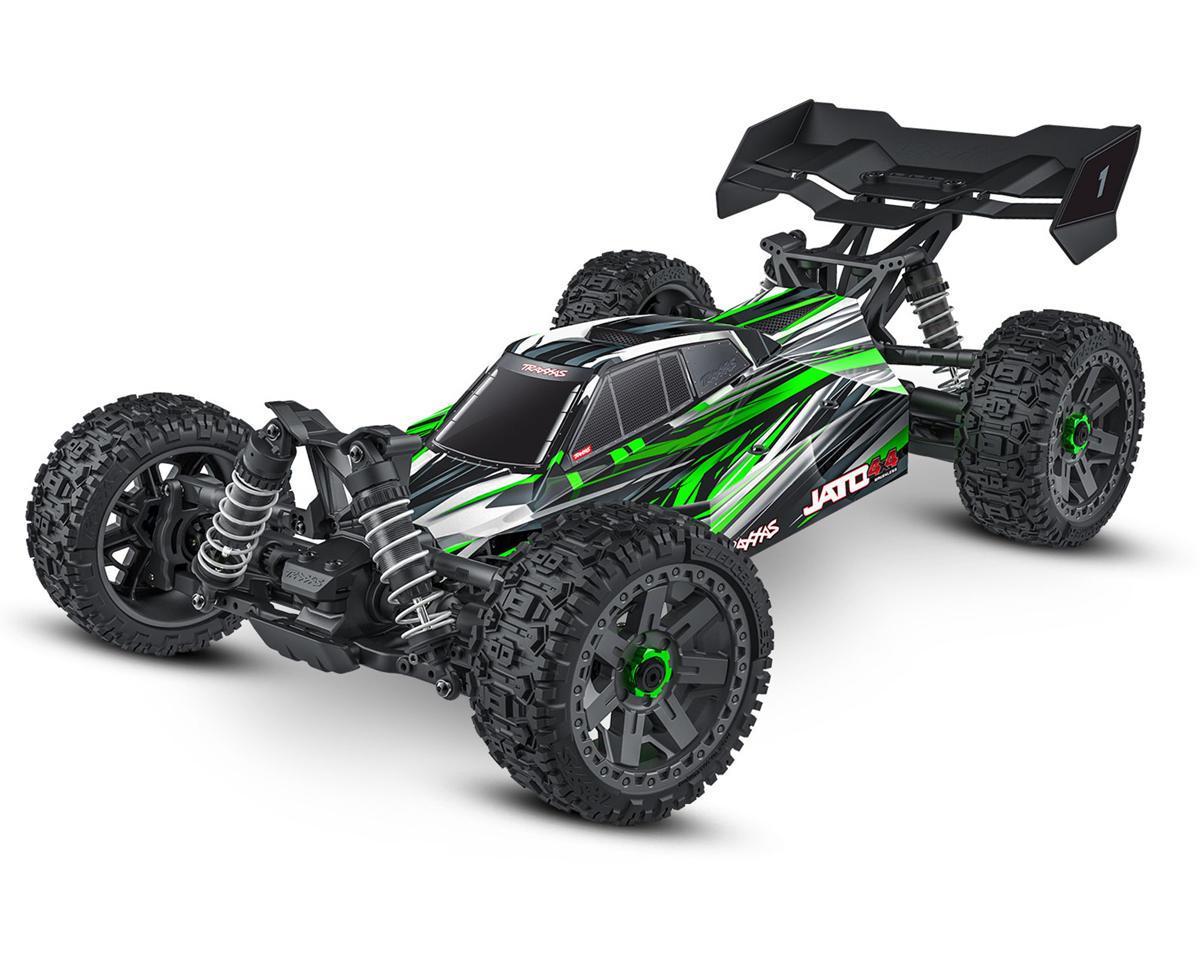 Traxxas Jato® 4X4 1/8 Brushless 4WD Electric Racing Buggy (Green) w/TQ 2.4Ghz Radio