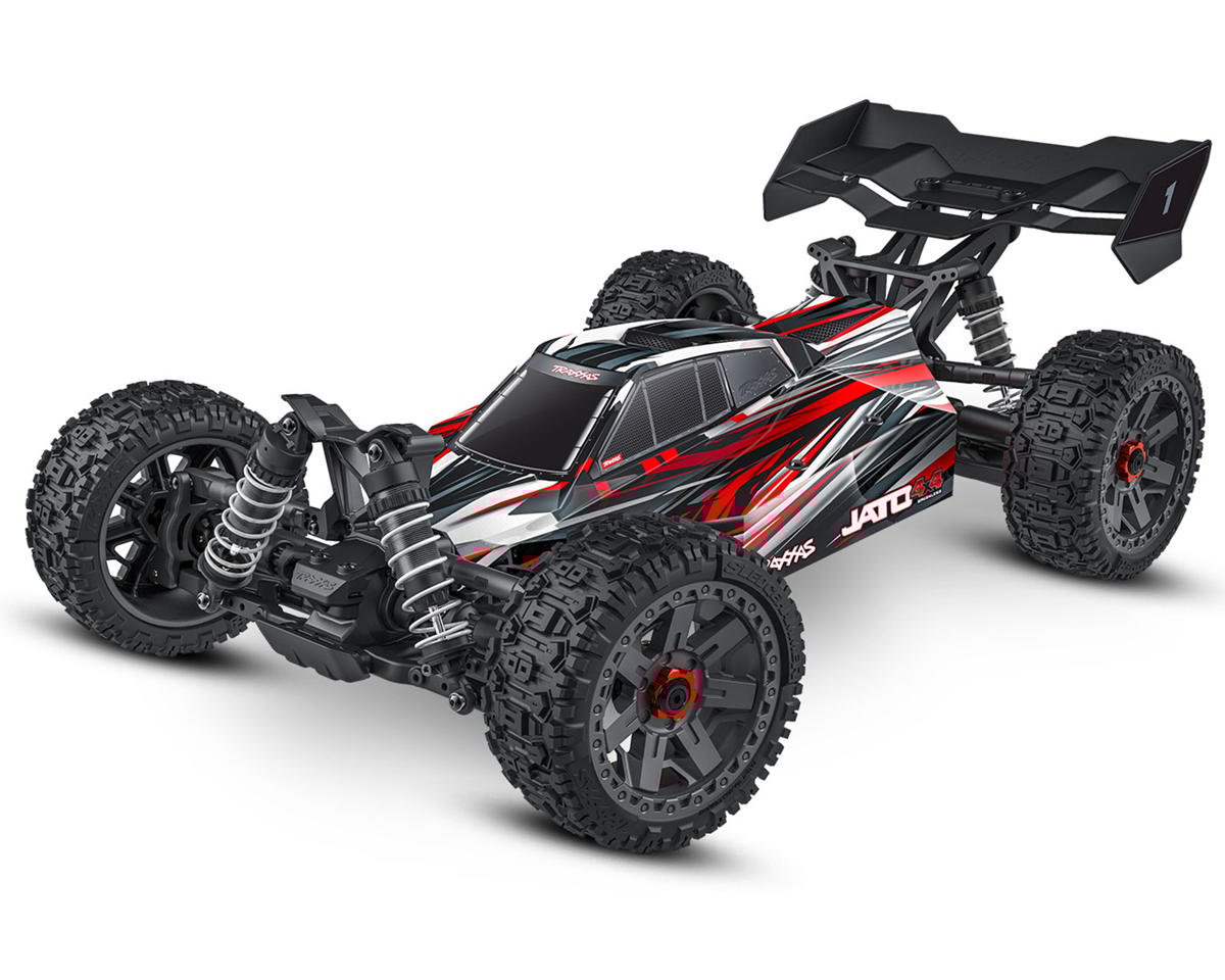 Traxxas Jato® 4X4 1/8 Brushless 4WD Electric Racing Buggy (Red) w/TQ 2.4Ghz Radio