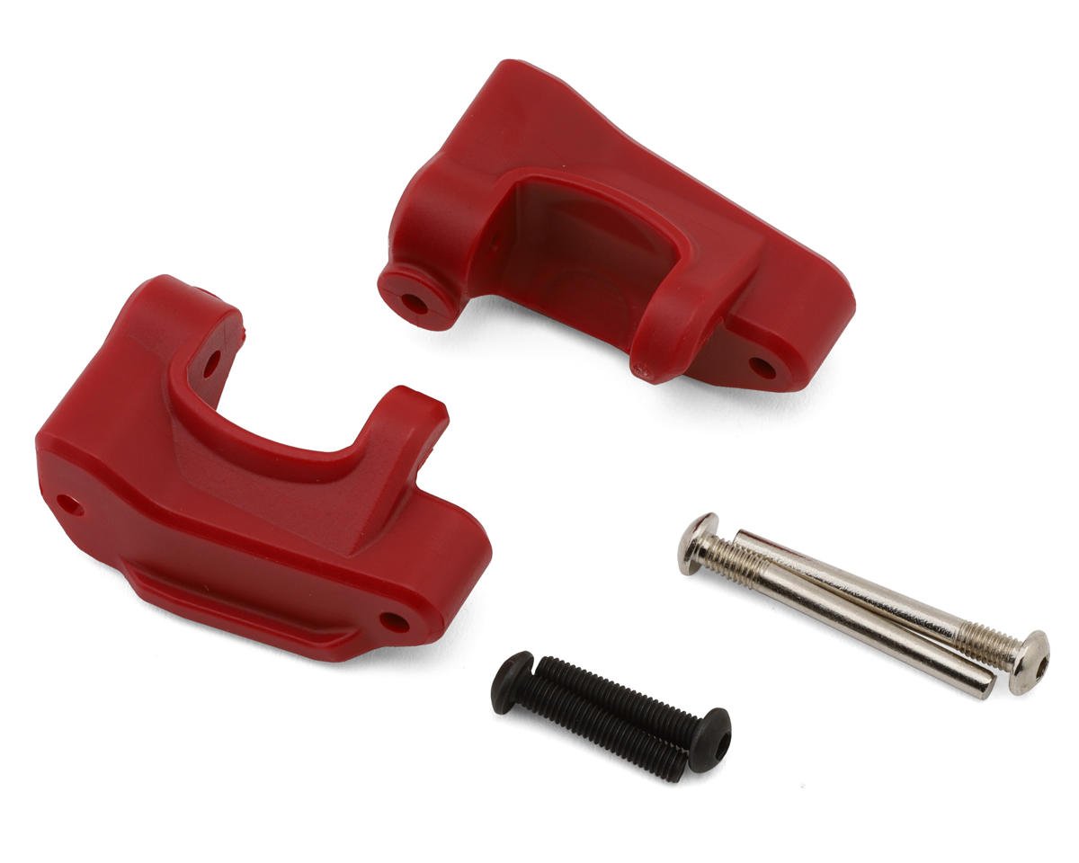Traxxas Bandit®/Drag Slash® Extreme Heavy Duty Caster Blocks (Red) (2)