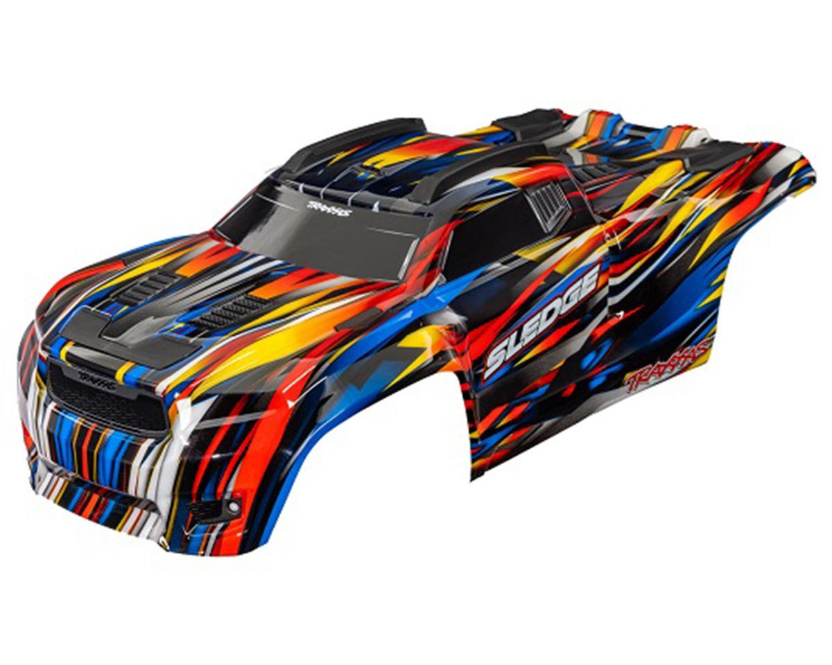 Traxxas Sledge® 1/8 Pre-Painted Monster Truck Body (Blue)
