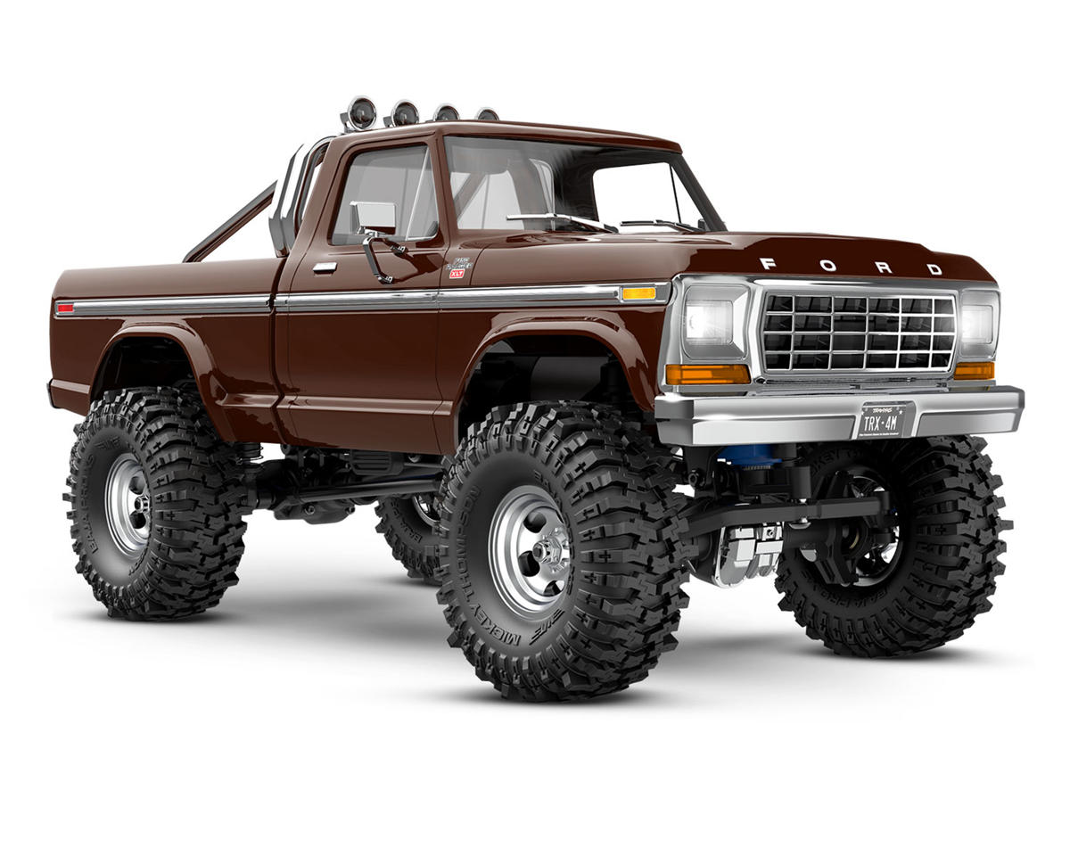 Traxxas TRX-4M 1/18 High Trail Edition Micro Rock Crawler w/Ford F-150 Body (Brown) & TQ 2.4GHz Radio