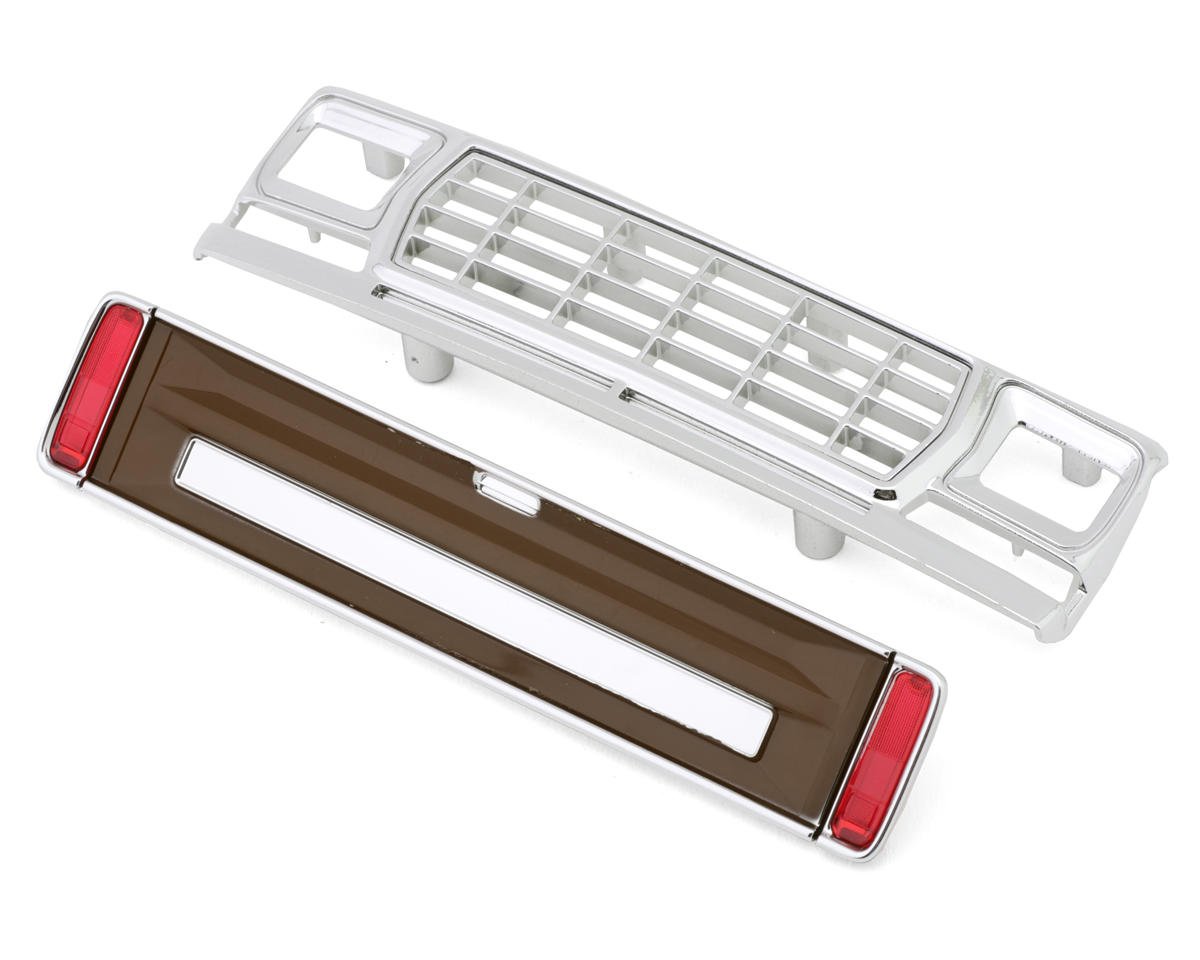 Traxxas TRX-4M™ Ford® F-150® Front Grille & Tailgate Panel Set (Brown) w/LED Lenses
