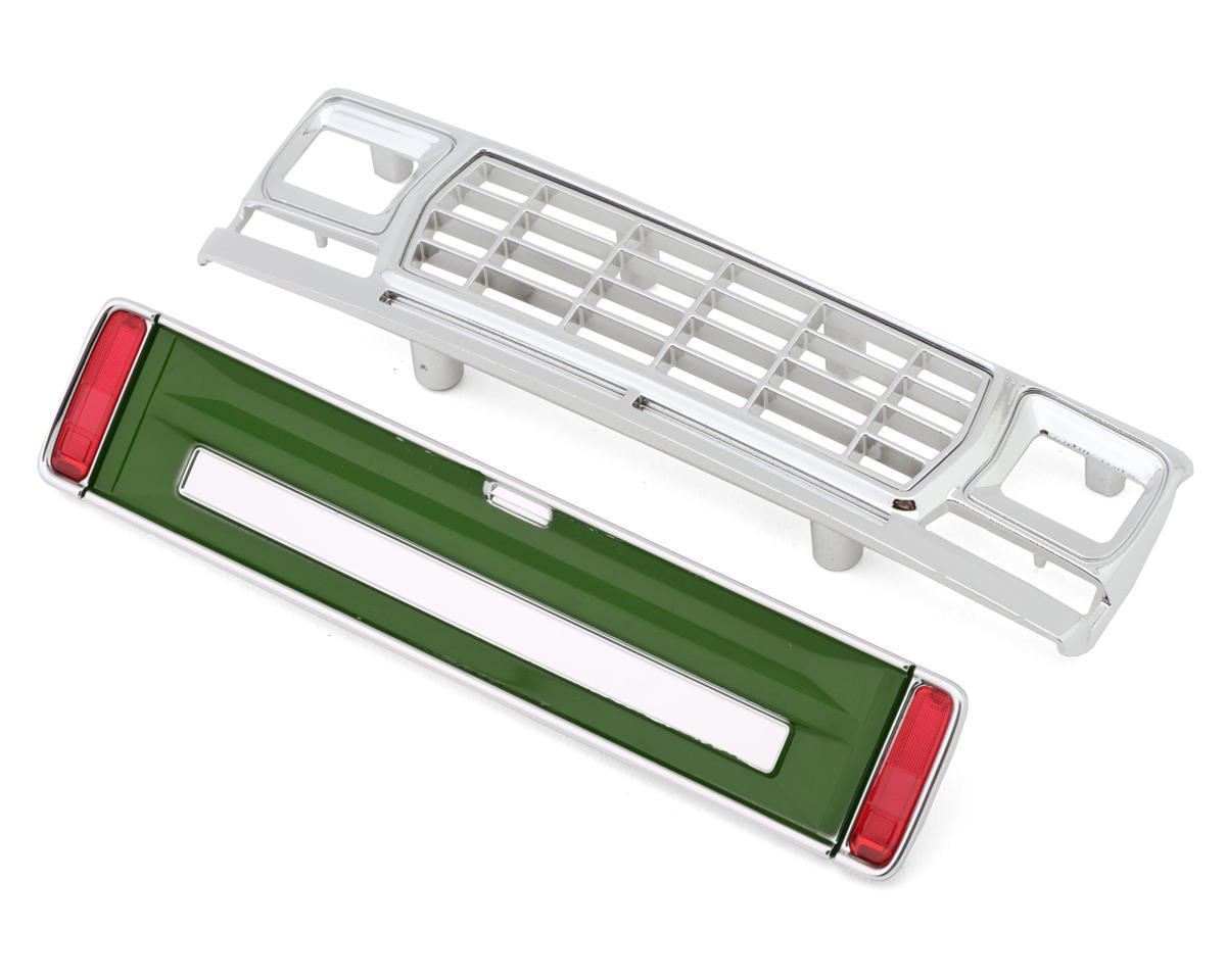 Traxxas TRX-4M™ Ford® F-150® Front Grille & Tailgate Panel Set (Green) w/LED Lenses