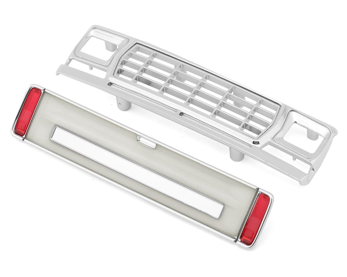 Traxxas TRX-4M™ Ford® F-150® Front Grille & Tailgate Panel Set (White) w/LED Lenses