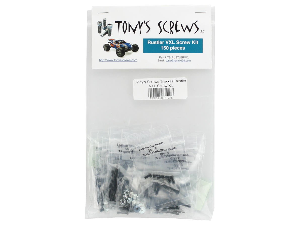 Tonys Screws Screw Kit for Traxxas Rustler VXL