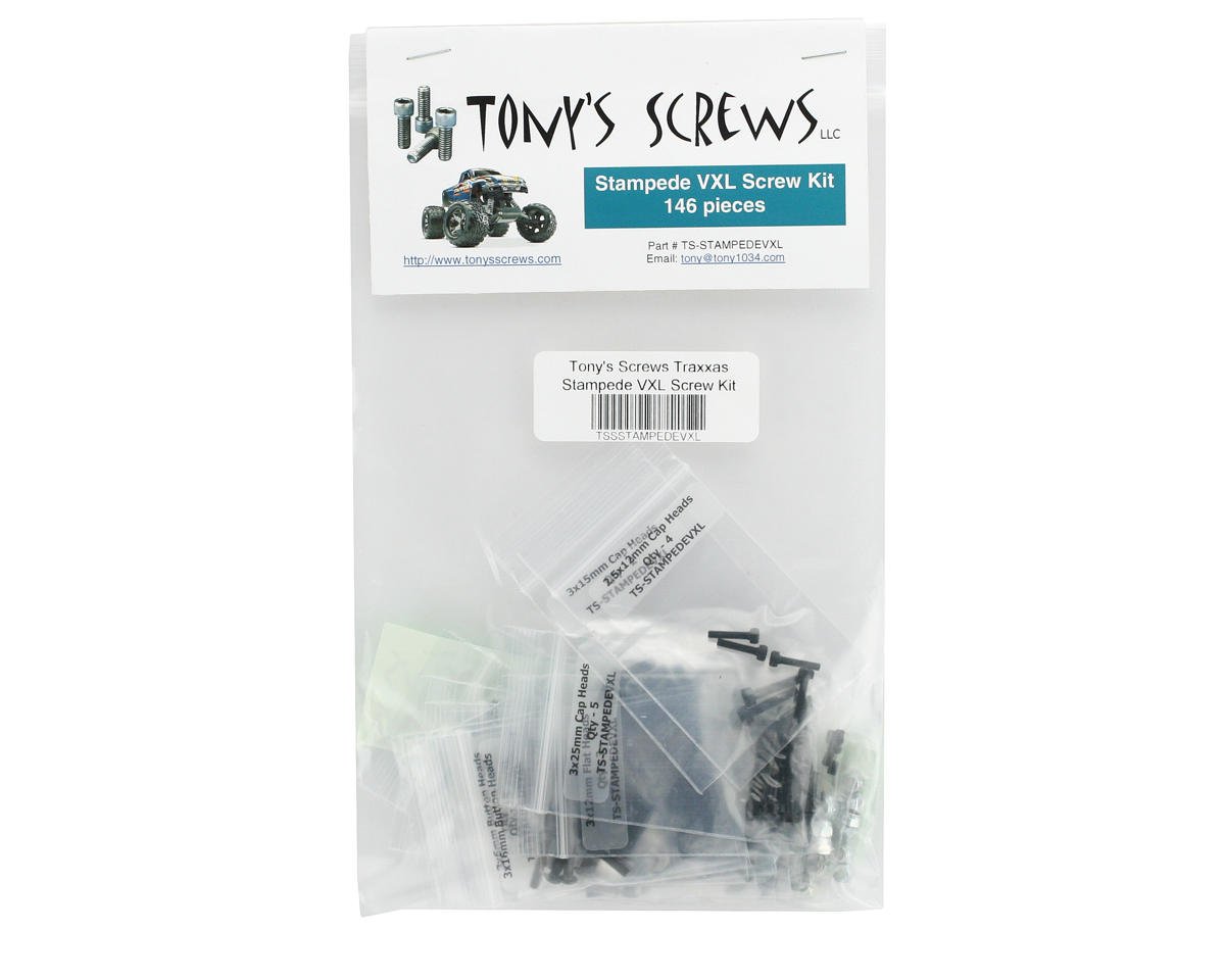 Tonys Screws Screw Kit for Traxxas Stampede VXL