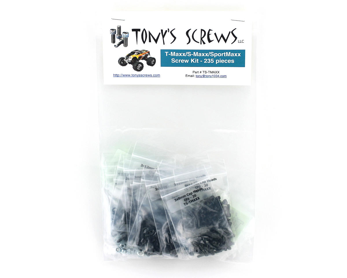Tonys Screws Screw Kit for Traxxas T-Maxx/S-Maxx