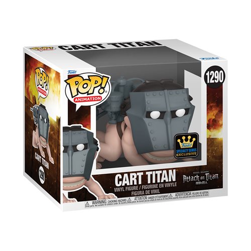 POP Figure (6 Inch): Attack on Titan #1290 - Cart Titan (Specialty Ser