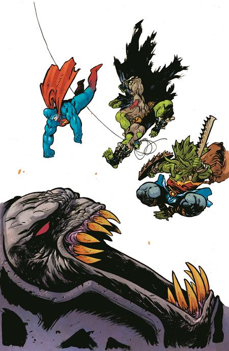 JURASSIC LEAGUE #6 (OF 6) CVR A DANIEL WARREN JOHNSON