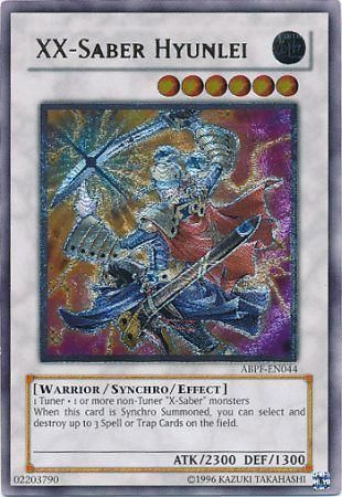 XX-Saber Hyunlei (UTR) (ABPF-EN044) Ultimate Rare - Near Mint 1st Edit