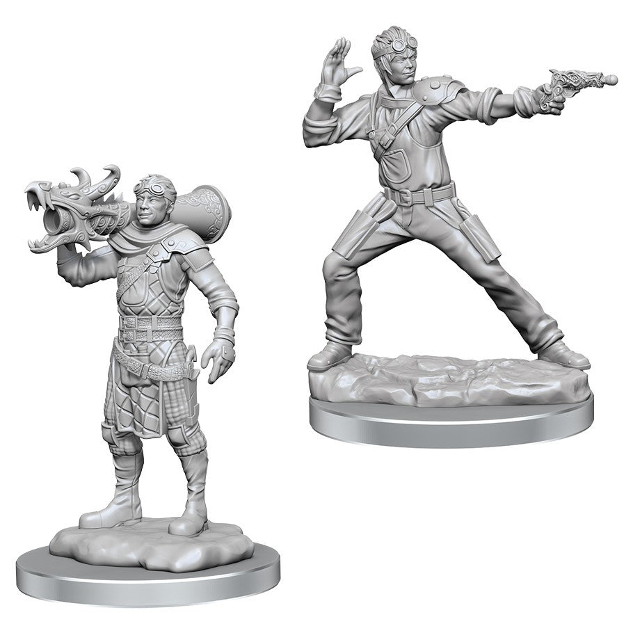 D&D: Nolzur's Marvelous Miniatures - Human Artificer & Apprentice (905