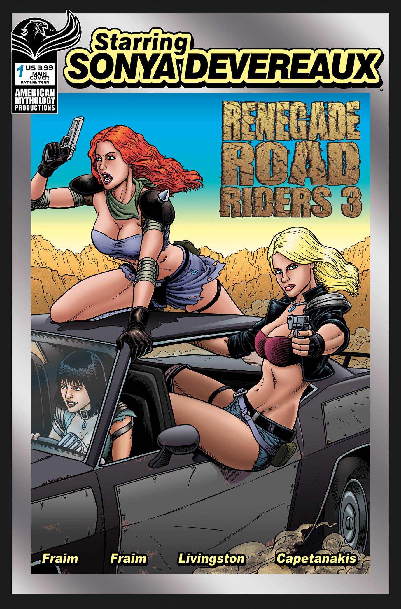 SONYA DEVEREAUX RENEGADE ROAD RIDERS 3 #1 CVR A FRAIMS