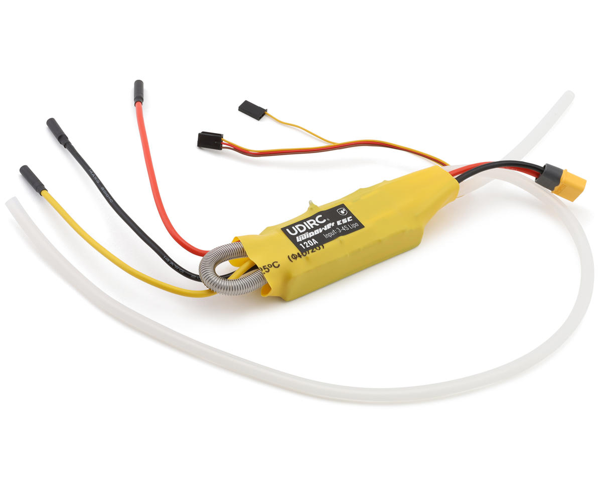 UDI RC Tylosaurus 25" 4S 120A Brushless Marine ESC w/XT60 Connecter