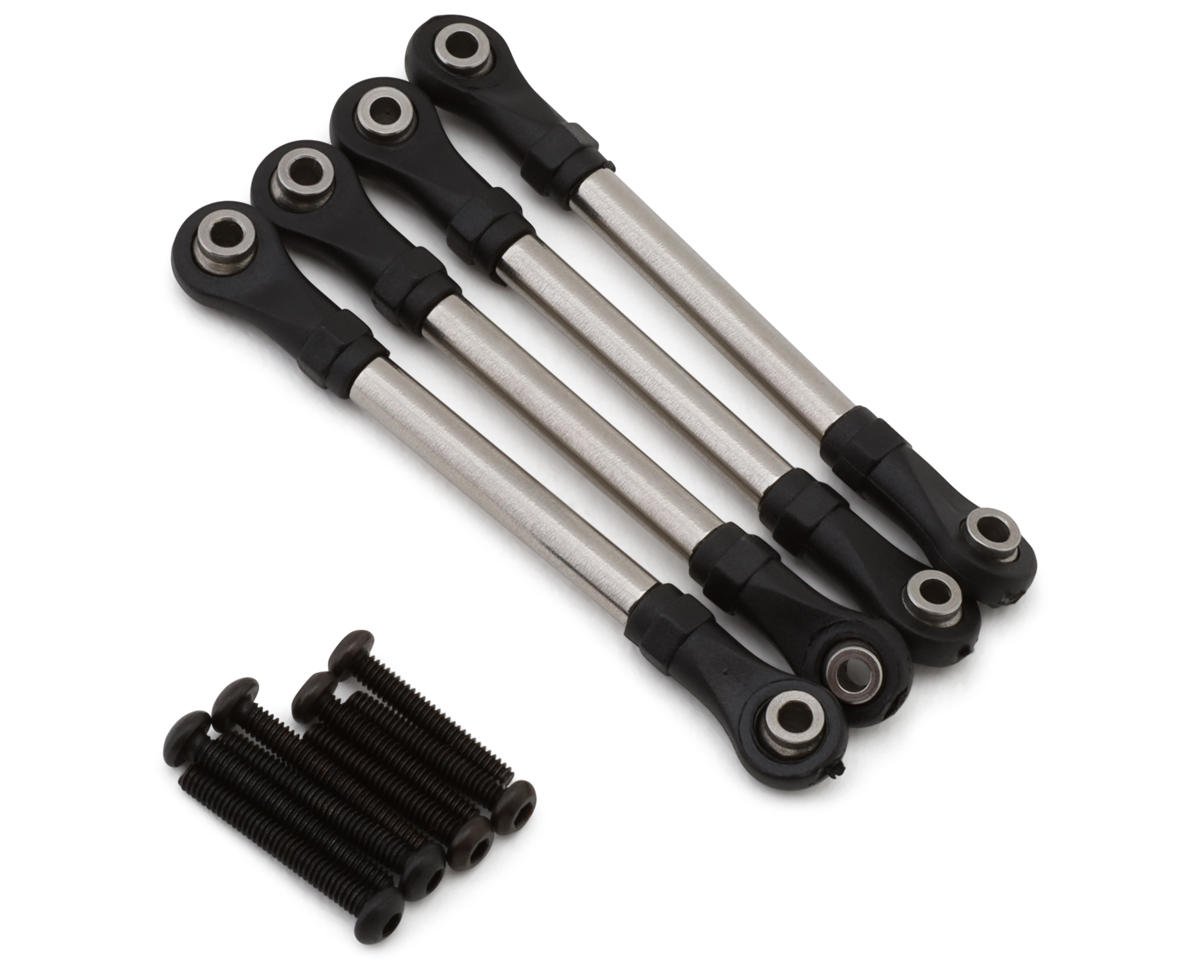 UDI RC Steel Front & Rear Lower Links (4) (UCX24/UCX24 Pro)