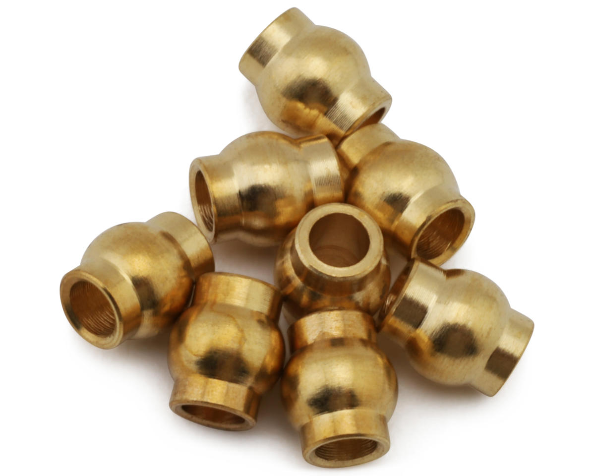 UDI RC 4x4.7mm Brass Pivot Ball Set (8) (UCX24/UCX24 Pro)