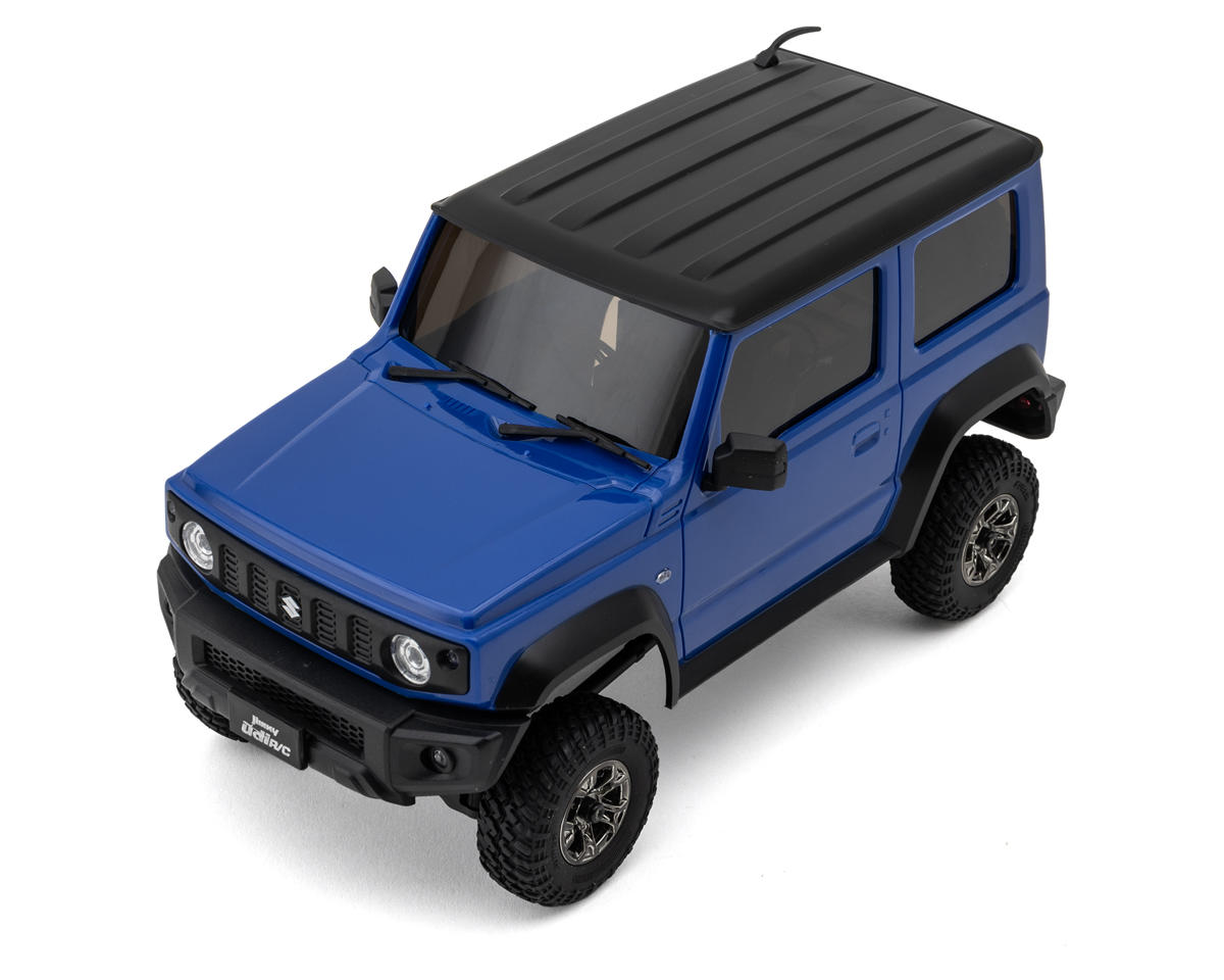 UDI RC UCX24 1/18 Scale 4WD RTR Micro Rock Crawler w/Suzuki Jimny Hardbody (Blue) 2.4GHz Radio, Battery & Charger