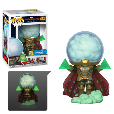 POP Figure: Marvel Spider-Man Far From Home #0473 - Mysterio (Glows in