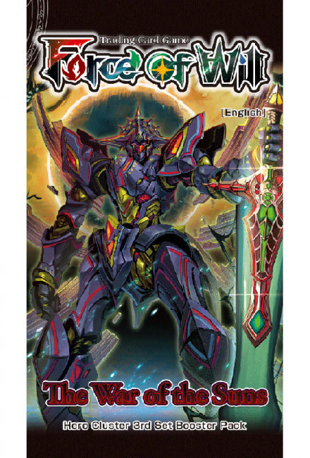 Force of Will: Hero Cluster 3rd Booster - The War of the Suns: Pack