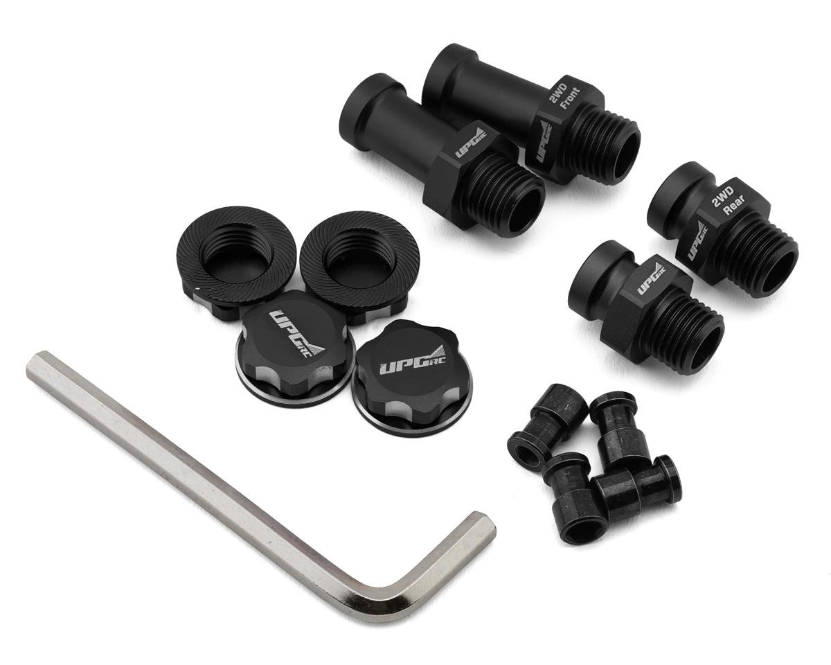 UpGrade RC Aluminum 17mm Hex Conversion for Traxxas® Stampede® 2WD (Black) Direct Fit w/UpGrade RC 2.8" Tires