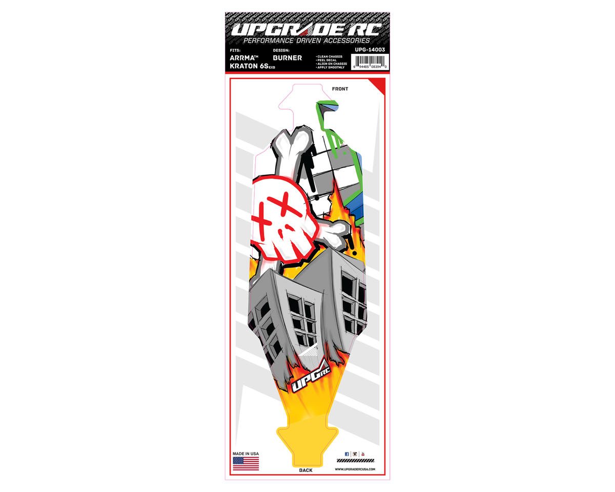 UpGrade RC Chassis Protector for Arrma® Kraton® 6S EXB (Burner) (1)