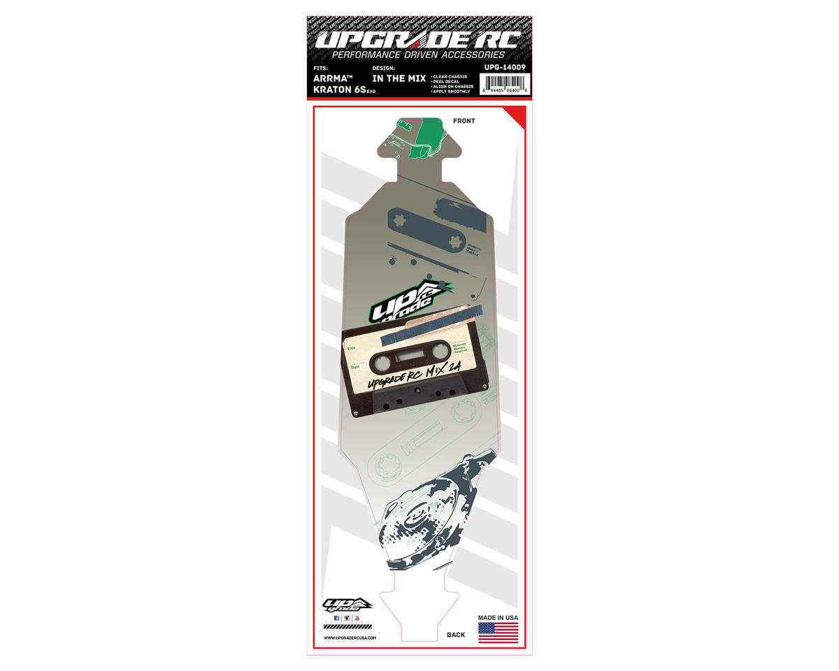 UpGrade RC Chassis Protector for Arrma® Kraton® 6S EXB (In The Mix) (1)