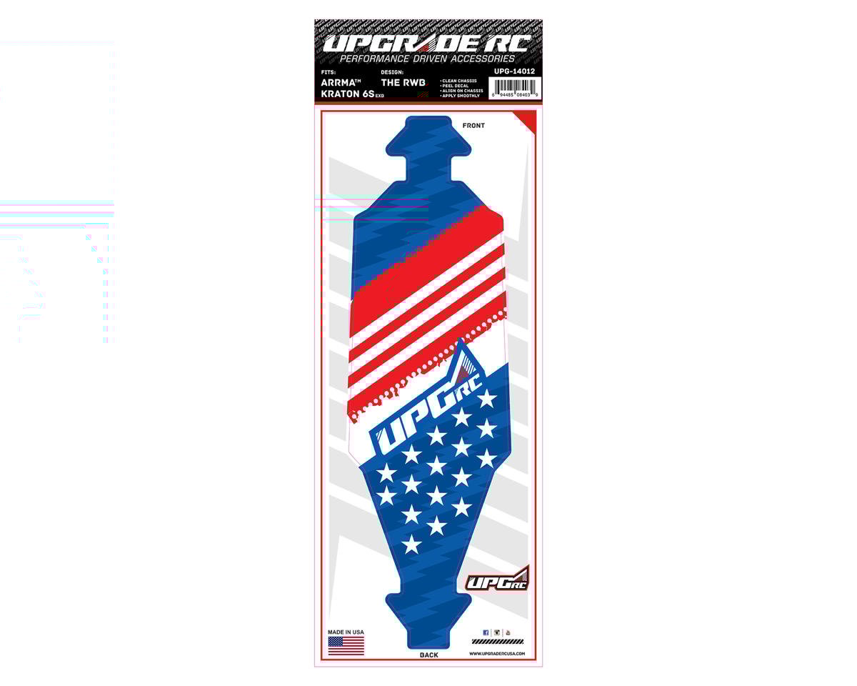 UpGrade RC Chassis Protector for Arrma® Kraton® 6S EXB (The RWB) (1)